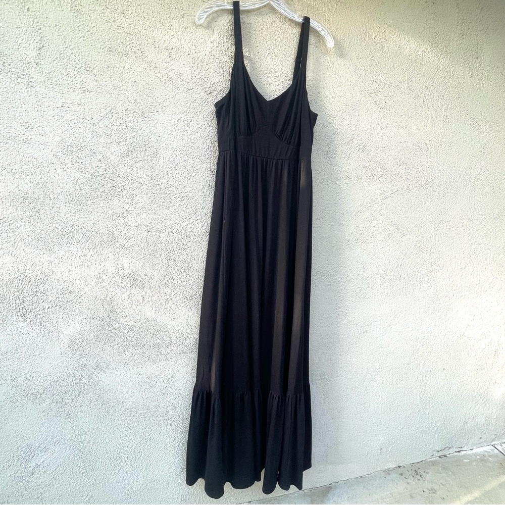 Torrid Black Tiered Maxi Dress Sz. 1X (14/16) - Picture 3 of 13